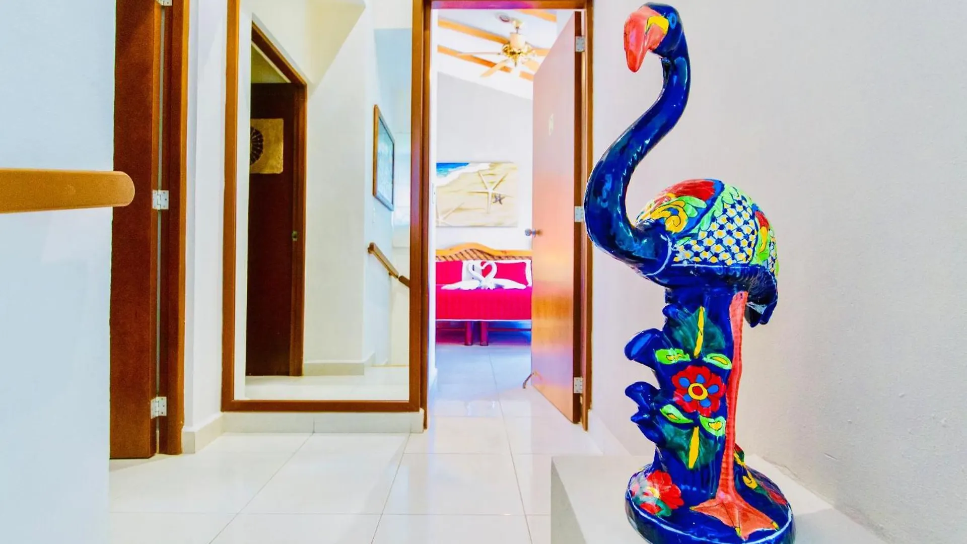 Guest house Executive Budget Room With Swimming Pool Air Conditioning And Parking Playa del Carmen Mexico